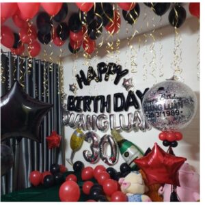 Set bong  bóng trang trí Happy birthday MS66